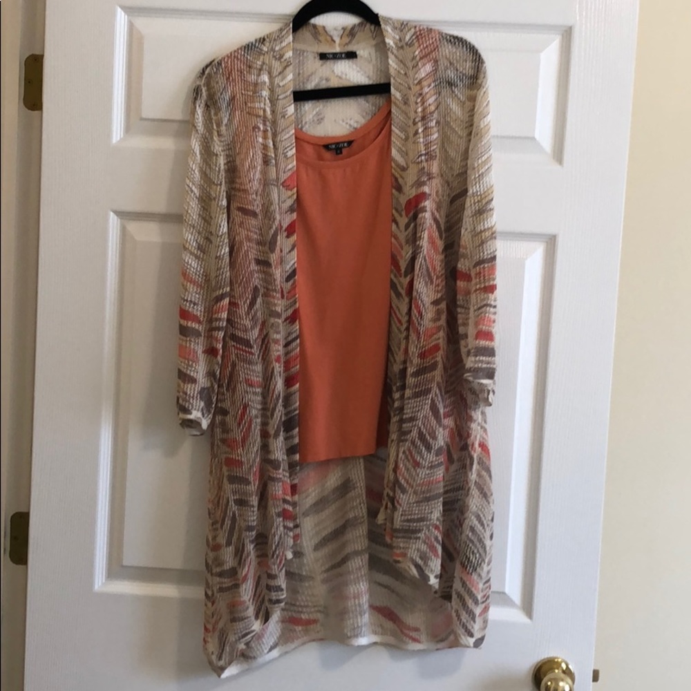 Nic+ Zoe fly away cardigan